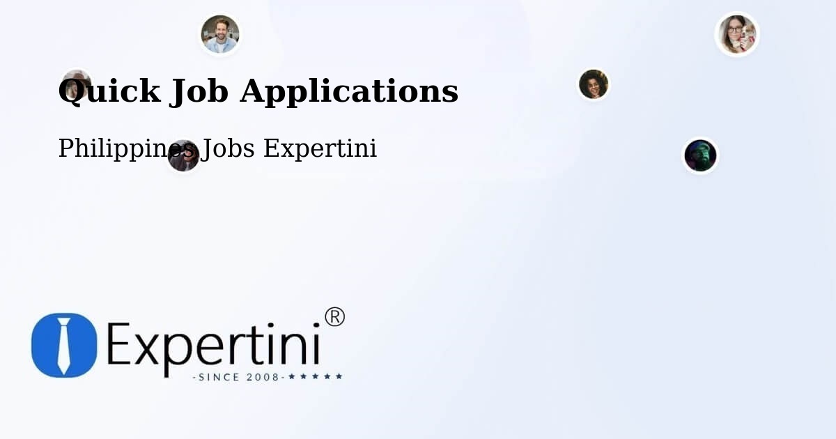 Quick Job Applications - Philippines Jobs Expertini